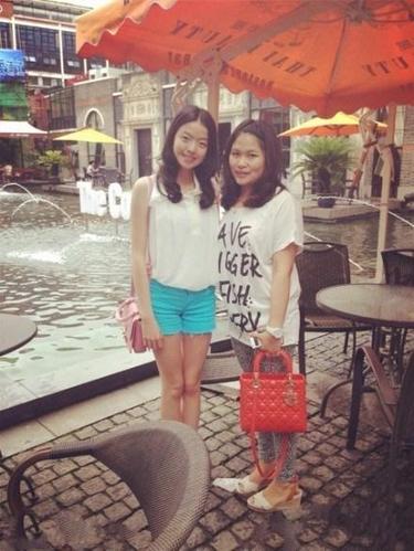 华谊总裁王中磊女儿私房照曝光,清纯美颜长腿养眼。