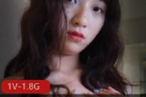 《洛洛清纯可爱，模特洛洛全露脸私房系列第六弹》