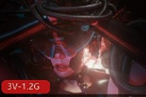 喵小吉COS写真：镂空不穿，X感3V，1.2G新资源，让你走得更远