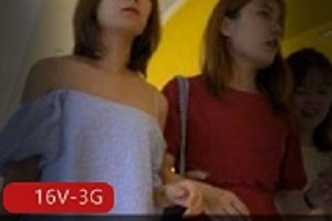 旗袍美女的约会空档，逛街时小嘴的变化：内S资源天花板16V3G！