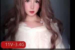 LoveAngelica自拍视频合集，11V-3.4G，露脸特写，战斗作品全收录