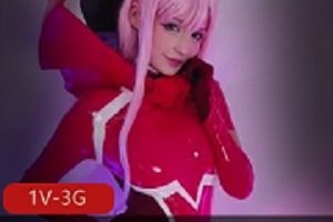 推特HidoriRose女仆装自拍1V3G超带感