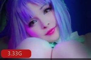 虎牙粉嫩浮力姬糯糯酱COS合集88部3.33G光洁惹火